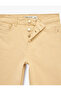 High Waist Spanish Flare Buttoned Jean Trousers - Flare Jeans - 8