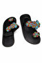 African Kids Beaded Leather Sandals