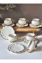 Damon 6-Person Porcelain Turkish Coffee Cup Set - 2