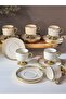 Carson 6-Person Porcelain Turkish Coffee Cup Set - 3