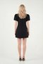 Boat Neck Balloon Sleeve Mini Event and Graduation Dress Dress 6525735 - 7