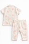 Baby Girl Shirt Pajama Set 100% Cotton - 2