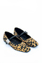 Int 501 Flat Sole Ballerinas with Stone Buckle
