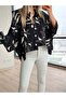 Leaf Patterned Oversize Shirt - 3