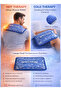 Large Hot & Cold Gel Pack 26.5x17cm Reusable Ice & Heat Compress Therapy Pad for Muscle Relief - 2