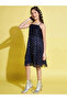 Girls Star Print Layered Mesh Party Dress - 3