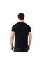 6Sm5028-Bk Crew Neck Men's T-Shirt - Black - 3