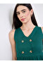 Green Sleeveless Maxi Dress - 3