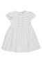 Bow-Tie Dress for Ages 10-13 - White