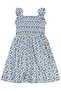 Floral Patterned Dress for 10-13 Years Old - Off-White