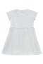 Star Printed Dress for 4-9 Years Old - Off-White - 2