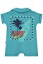 Aloha Printed 6-18 Months Jumpsuit - Green - 2