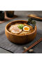 Walnut Wood Bowl Handmade Natural Wood 15 cm - 8