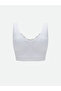 Non-wired, non-padded, plain sports bra