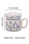 Dustproof Milk Coffee Ceramic Cup, office cup, couple cup, covered ceramic coffee cup - 3