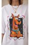 BASKILI OVERSİZE CANLI RENKLİ TSHIRT - 3