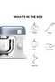 kMix Stand Mixer for Baking, Stylish Kitchen Mixer with K-beater, Dough Hook and Whisk, 5L S - 7