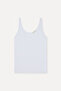 Women's Black Fitted V-Neck Tank Top