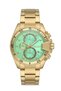 Gold Color Functions Active 2 Year Warranty Nm023-07 Men's Wristwatch - 3