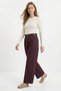 Mürdüm High Waist Belted Pleated Trousers 3918