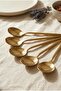 Set of 6 Luxury Gold Stainless Steel Tablespoons (21 cm) - 4