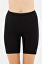 5120Kc High Cotton Knitted Short Leggings - Black and Skin Color Options Available