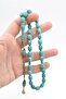 Chubby Beyzi Cut Large Size Hareli Turquoise Katalin Prayer Beads - 5