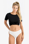 Women'S, Cotton Basic Slip Panties, 3-Pack, Gathering Form - 5