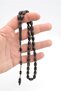 Systemized Almond Cut Buffalo Horn Prayer Beads - 5