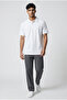 Men's Pique Polo Collar T-Shirt Regular Fit-White - 2