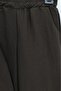 Pocket Detailed V-Neck Lace-Up Scarf Parachute Set - Brown - 6