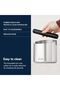 Coffee Knock Box, Collects Coffee Grounds, Stainless Steel, Non-slip Rubber Base, Strong a - 3