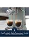 Dedica Duo Compact Espresso Machine - Cold Brew Coffee Maker with Milk Frother Wand- for E - 6