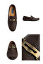 Brown Classic Loafer Men's Shoes - 3