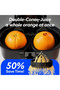 Electric Citrus Juicer 100W, 380MLOrange Lemon Lime Juicer Machine with Dual Press System - 4