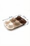 Coffee Color 6-Piece Silicone Cake and Chocolate Mold & Muffin Cup Baking Utensil 16X25 cm - 3