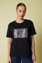 Organza Embroidery Detail T-Shirt - 3