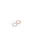 Iphone 12 color camera lens protection glass - pink-blue - 3