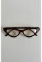 Women's Leopard Cat Eye Glasses Blue Light Protection Clear Glass - 4