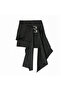 Irregular Design Pleated Mini Skirt - 3