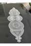 French Lace Luxury Tulle Guipure Stylish Single Runner - Smart Coffee Table Cover 40X110 cm - 6