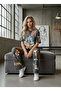 Custom Digital Printing Stone Embroidered Tracksuit Set - 5