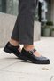Black Printed Genuine Leather Women's Strappy Mary Jane Loafer Shoes Real Natural Leather Women's Mary Jane - 8