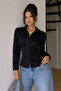 Women's Premium Shirt Slim Fit Long Sleeve Stylish Office Casual Combination Basic Classic Shirt - 6