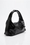 Women's Black Color Patent Leather Hand and Shoulder Bag Shiny Stylish Daily Use - 3