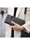 Genuine Leather Women's Wallet – Multi-Compartment, Zippered, Card Holder, Large Volume Premium Wallet - 3