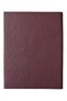 Antique Kilim Detailed A4 Size Burgundy Color Leather Organizer - 5