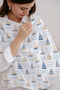 Muslin Nursing Cover - Little Sailor