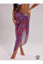 Colorful Chiffon Pareo with Tie-On Structure