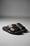 Men's Genuine Leather Special Design for Heel Spurs, Daily Comfortable Slippers - 7